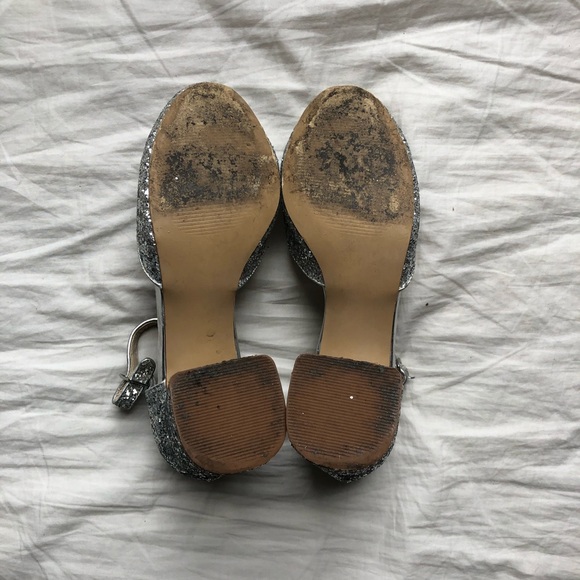 Design Lab Glitter Heels - Picture 3 of 5